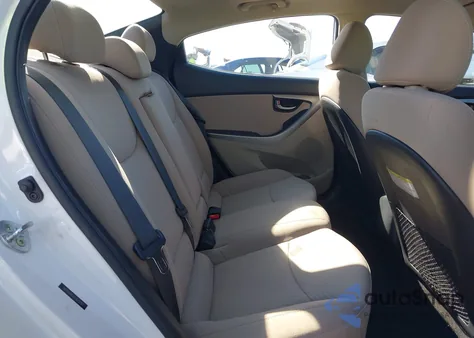 2016 Hyundai Elantra Value Edition z USA, uszkodzony, nr VIN 5NPDH4AE6GH672797